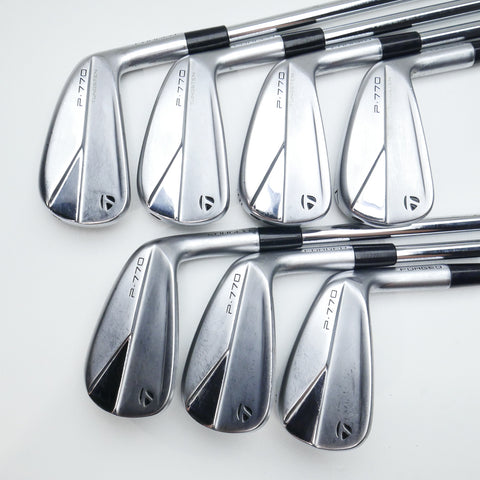 Used TaylorMade P770 2023 Iron Set / 4 - PW / Stiff Flex