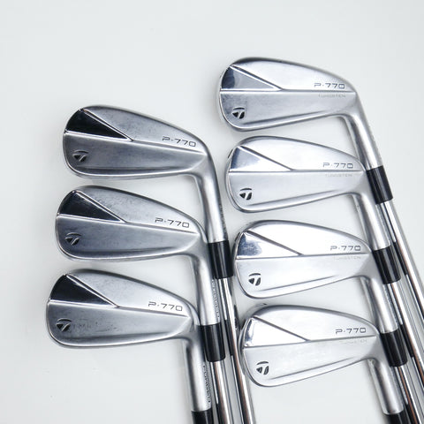 Used TaylorMade P770 2023 Iron Set / 4 - PW / Stiff Flex