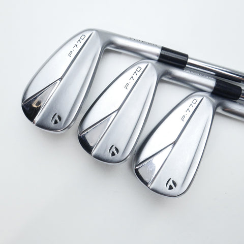 Used TaylorMade P770 2023 Iron Set / 4 - PW / Stiff Flex