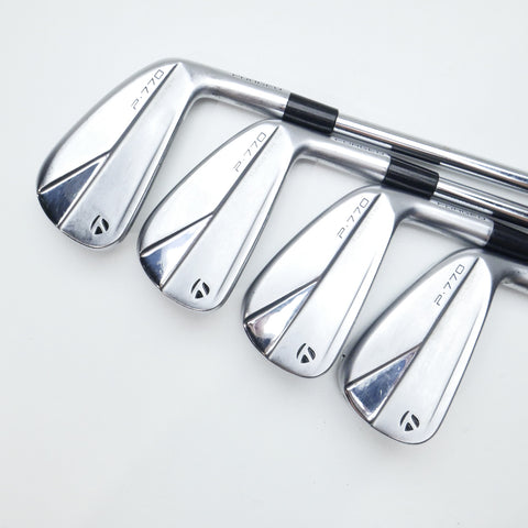 Used TaylorMade P770 2023 Iron Set / 4 - PW / Stiff Flex