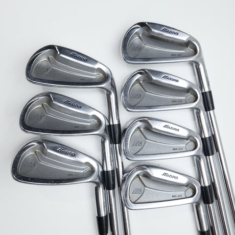 Used Mizuno MX-23 Iron Set / 4 - PW / Regular Flex