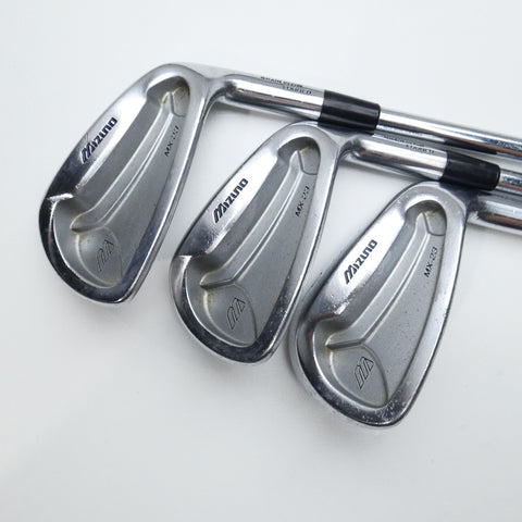 Used Mizuno MX-23 Iron Set / 4 - PW / Regular Flex