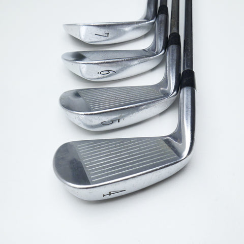 Used Mizuno MX-23 Iron Set / 4 - PW / Regular Flex