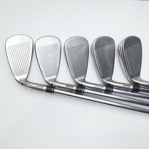Used TaylorMade Stealth Iron Set / 4 - SW + AW / Stiff Flex