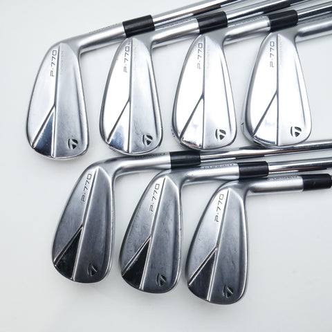 Used TaylorMade P770 2023 Iron Set / 4 - PW / Stiff Flex