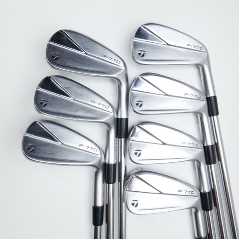 Used TaylorMade P770 2023 Iron Set / 4 - PW / Stiff Flex