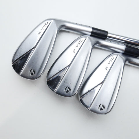 Used TaylorMade P770 2023 Iron Set / 4 - PW / Stiff Flex