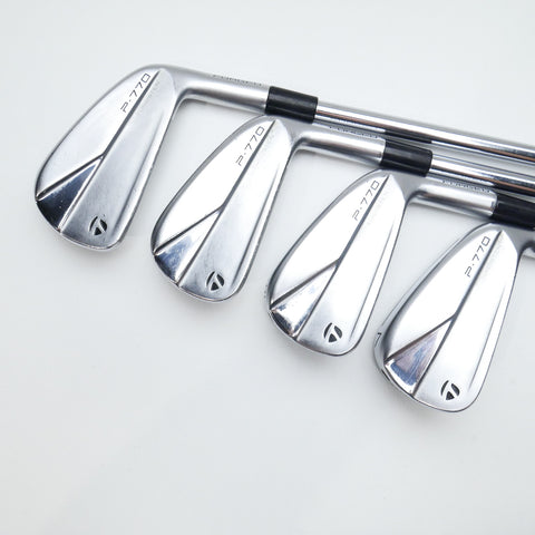 Used TaylorMade P770 2023 Iron Set / 4 - PW / Stiff Flex
