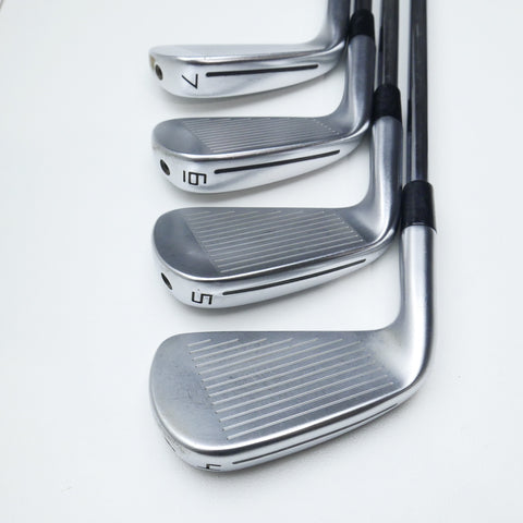 Used TaylorMade P770 2023 Iron Set / 4 - PW / Stiff Flex