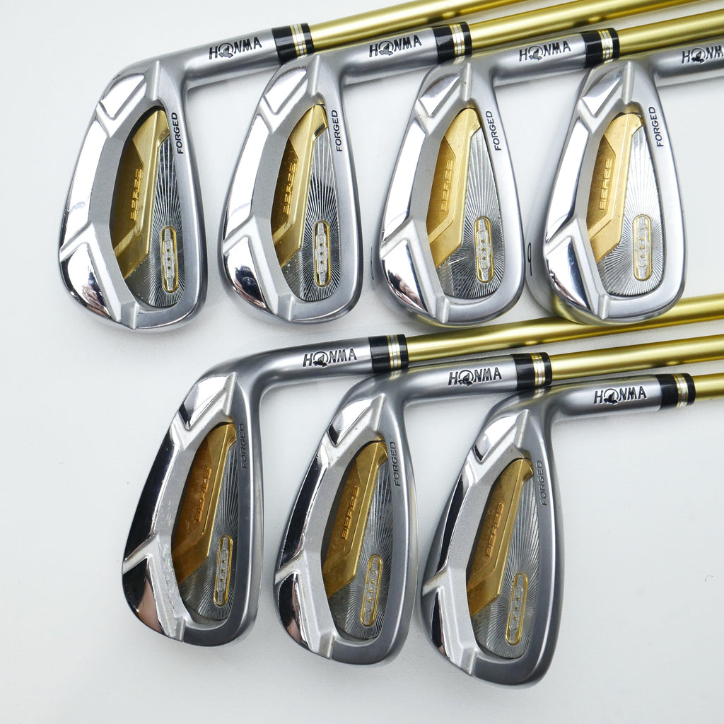 Used Honma Beres 2020 3 Star Iron Set / 6 - SW + GW / Regular Flex