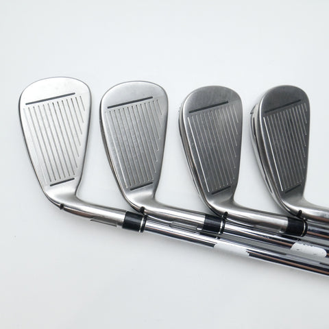 Used TaylorMade M1 2017 Iron Set / 4 - PW / Stiff Flex