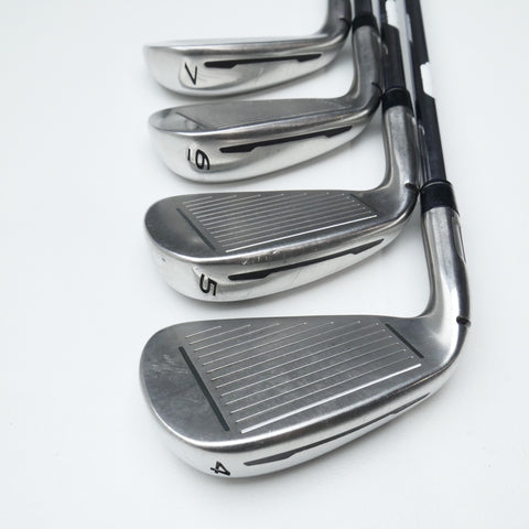 Used TaylorMade M1 2017 Iron Set / 4 - PW / Stiff Flex