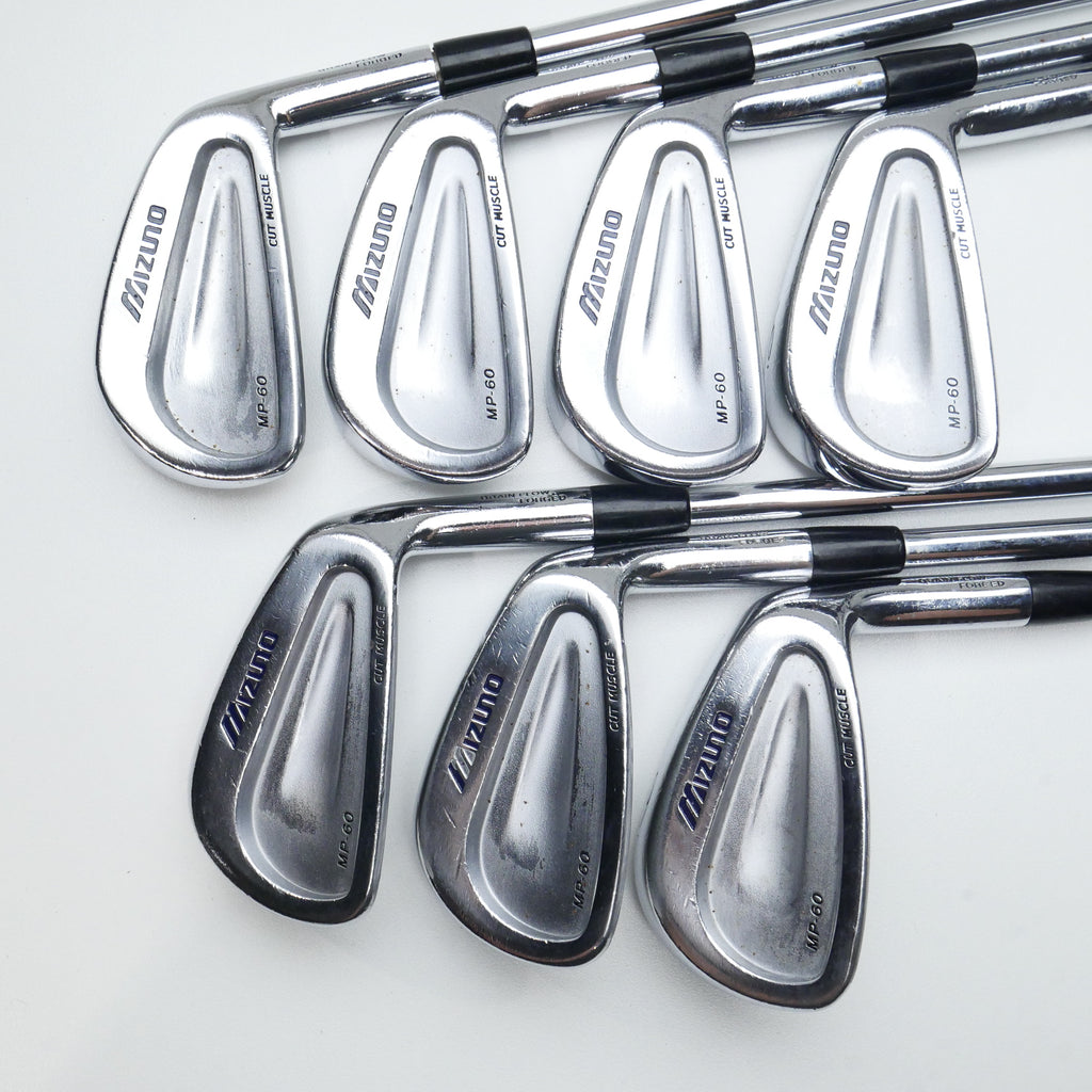 Used Mizuno MP-60 Iron Set / 4 - 9 IRON / Stiff Flex