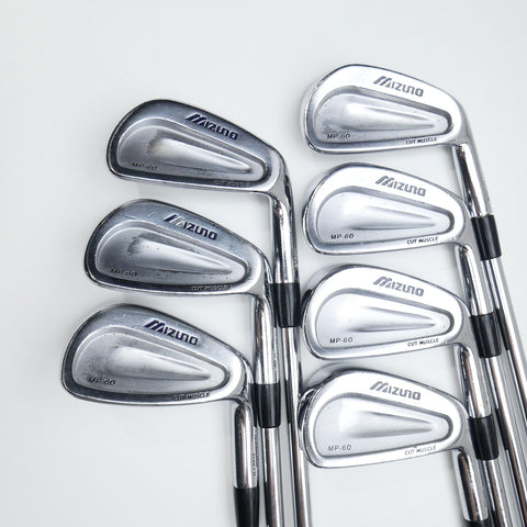 Used Mizuno MP-60 Iron Set / 4 - 9 IRON / Stiff Flex