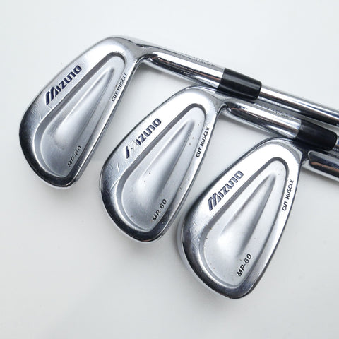 Used Mizuno MP-60 Iron Set / 4 - 9 IRON / Stiff Flex