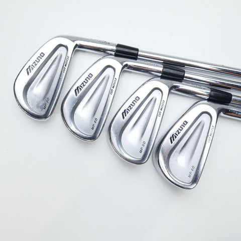 Used Mizuno MP-60 Iron Set / 4 - 9 IRON / Stiff Flex