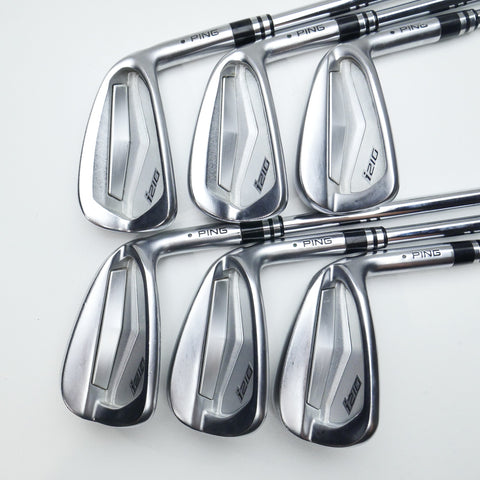 Used Ping i210 Iron Set / 5 - PW / Stiff Flex