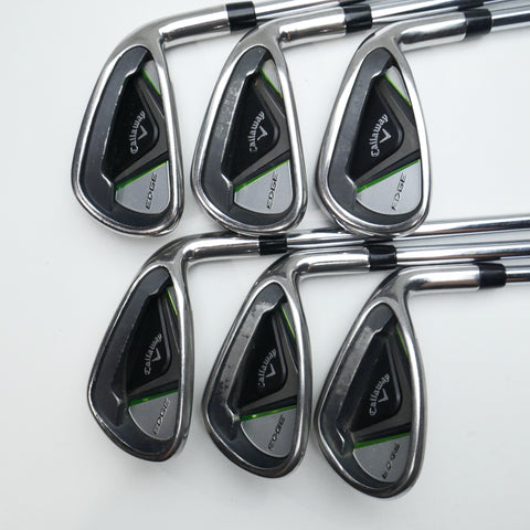 Used Callaway Edge Iron Set / 6 - SW / Regular Flex