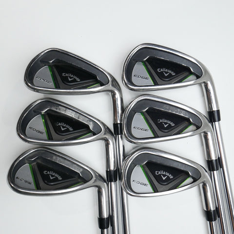 Used Callaway Edge Iron Set / 6 - SW / Regular Flex