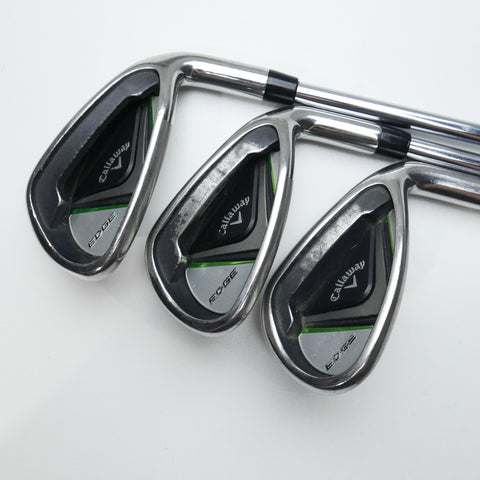 Used Callaway Edge Iron Set / 6 - SW / Regular Flex