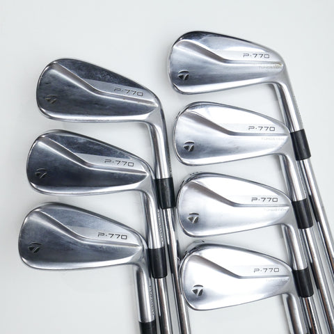 Used TaylorMade P770 2020 Iron Set / 4 - PW / Stiff Flex