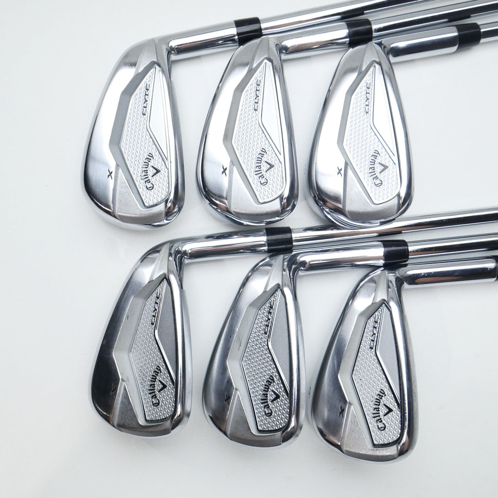 Used Callaway Elyte X Iron Set / 6 - PW + AW / Regular Flex
