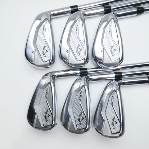 Used Callaway Elyte X Iron Set / 6 - PW + AW / Regular Flex