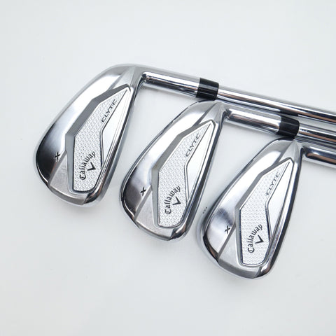 Used Callaway Elyte X Iron Set / 6 - PW + AW / Regular Flex