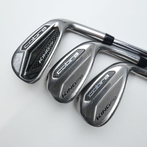 Used Cobra King F8 Iron Set / 6 - SW + GW / Regular Flex