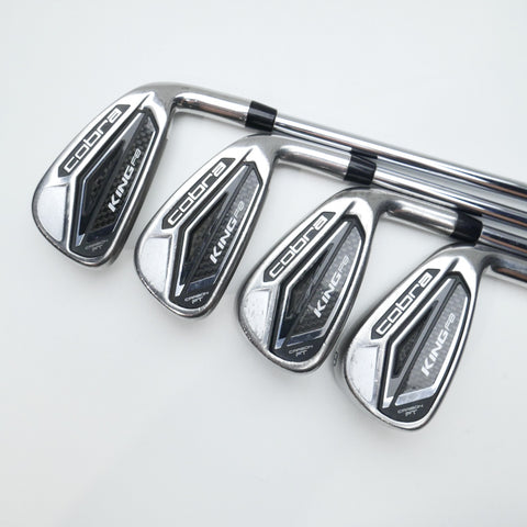 Used Cobra King F8 Iron Set / 6 - SW + GW / Regular Flex