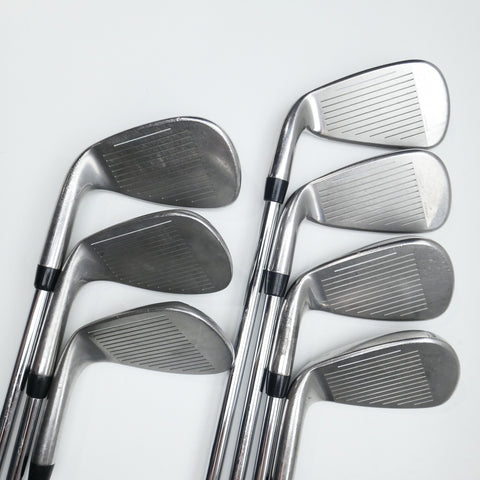 Used Cobra King F8 Iron Set / 6 - SW + GW / Regular Flex