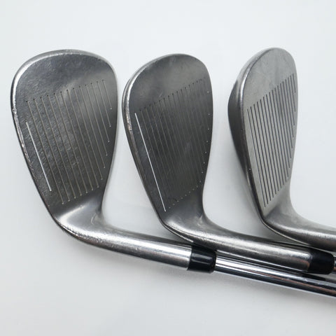 Used Cobra King F8 Iron Set / 6 - SW + GW / Regular Flex