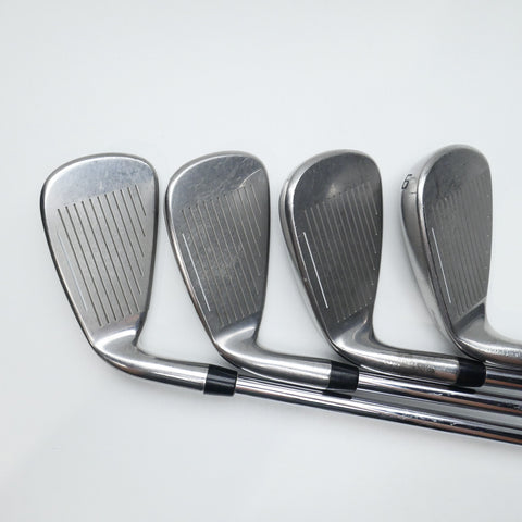 Used Cobra King F8 Iron Set / 6 - SW + GW / Regular Flex