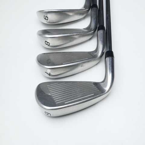 Used Cobra King F8 Iron Set / 6 - SW + GW / Regular Flex