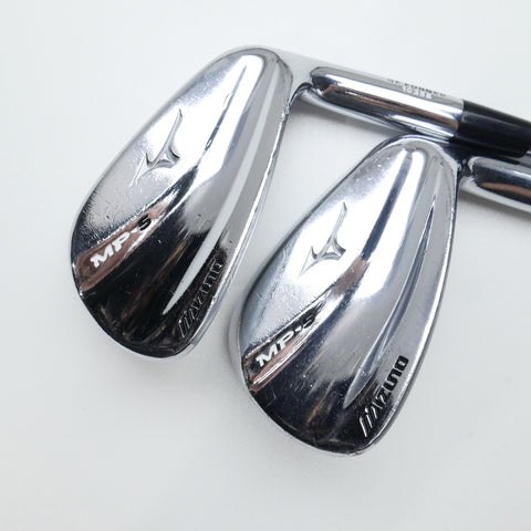 Used Mizuno MP-5 Iron Set / 6 - PW / Stiff Flex