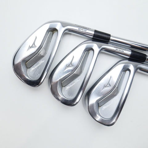 Used Mizuno Pro 243 Iron Set / 5 - PW / X-Stiff Flex