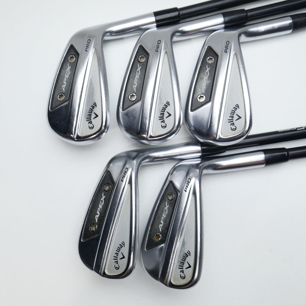 Used Callaway Apex Pro 24 Iron Set / 7 - PW + AW / Stiff Flex