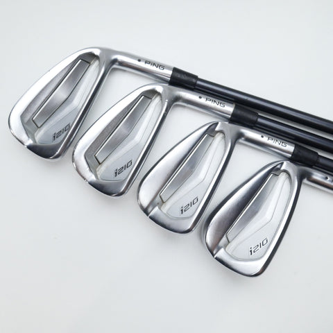 Used Ping i210 Iron Set / 5 - PW + UW / Regular Flex