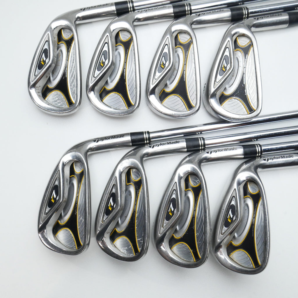 Used TaylorMade R7 Iron Set / 3 - PW / Stiff Flex