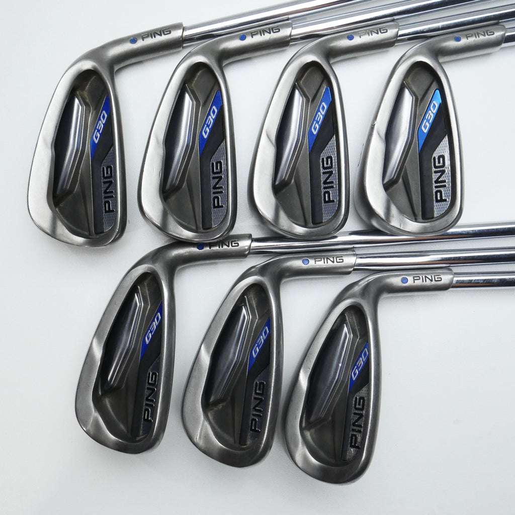Used Ping G30 Iron Set / 5 - SW / Regular Flex