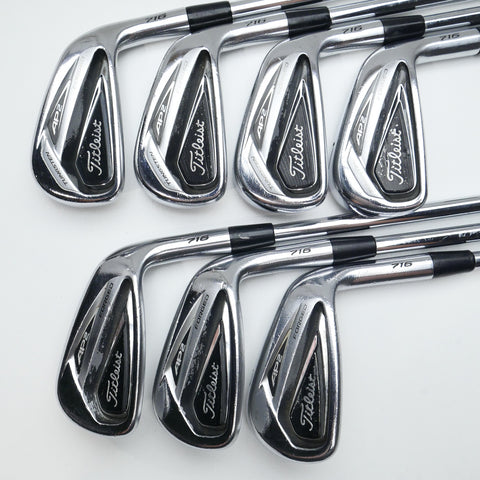 Used Titleist AP2 716 Iron Set / 4 - PW / Stiff Flex