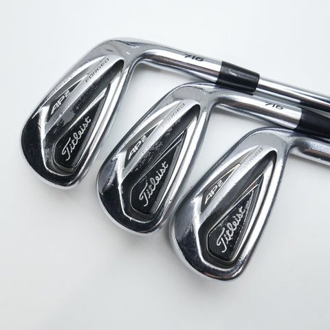 Used Titleist AP2 716 Iron Set / 4 - PW / Stiff Flex