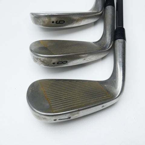 Used TOUR ISSUE Callaway Apex Pro 19 RAW Iron Set / 3 - 9 IRON / X-Stiff Flex