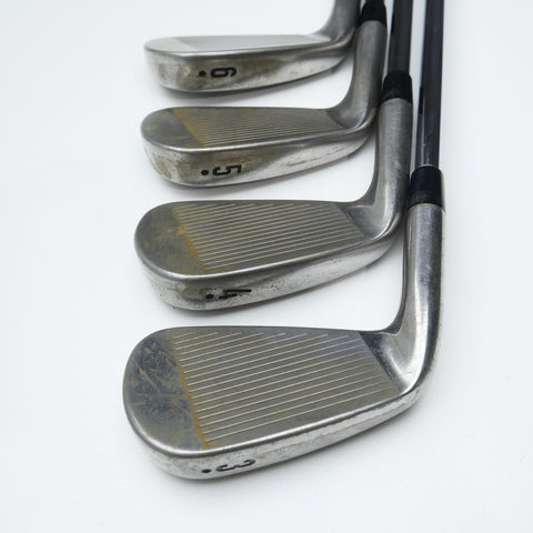 Used TOUR ISSUE Callaway Apex Pro 19 RAW Iron Set / 3 - 9 IRON / X-Stiff Flex