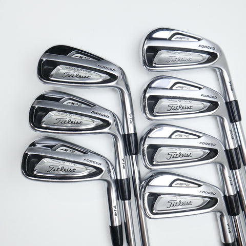 Used Titleist AP2 714 Iron Set / 4 - PW / Stiff Flex
