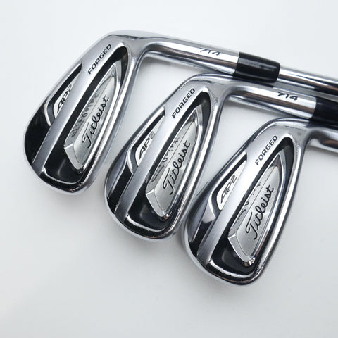 Used Titleist AP2 714 Iron Set / 4 - PW / Stiff Flex