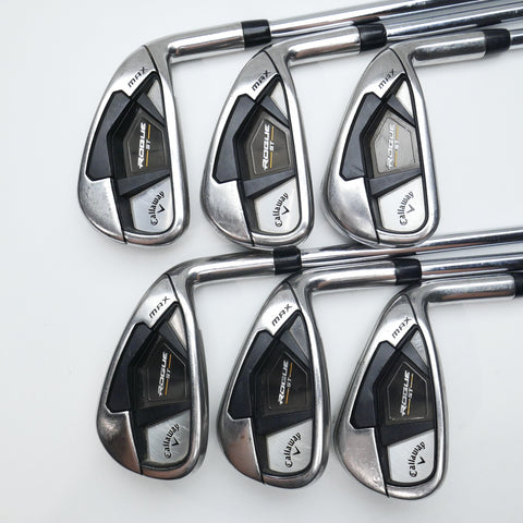 Used Callaway Rogue ST MAX Iron Set / 5 - PW / Regular Flex