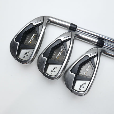 Used Callaway Rogue ST MAX Iron Set / 5 - PW / Regular Flex