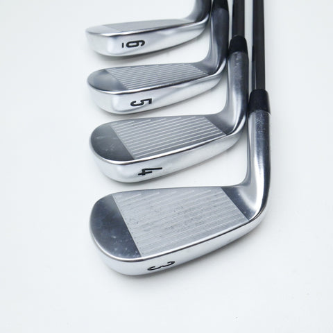 Used TOUR ISSUE Callaway Apex TCB Iron Set / 3 - 9 IRON / X-Stiff Flex