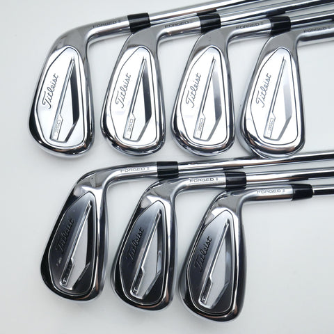 Used Titleist T350 2023 Iron Set / 4 - PW / Regular Flex